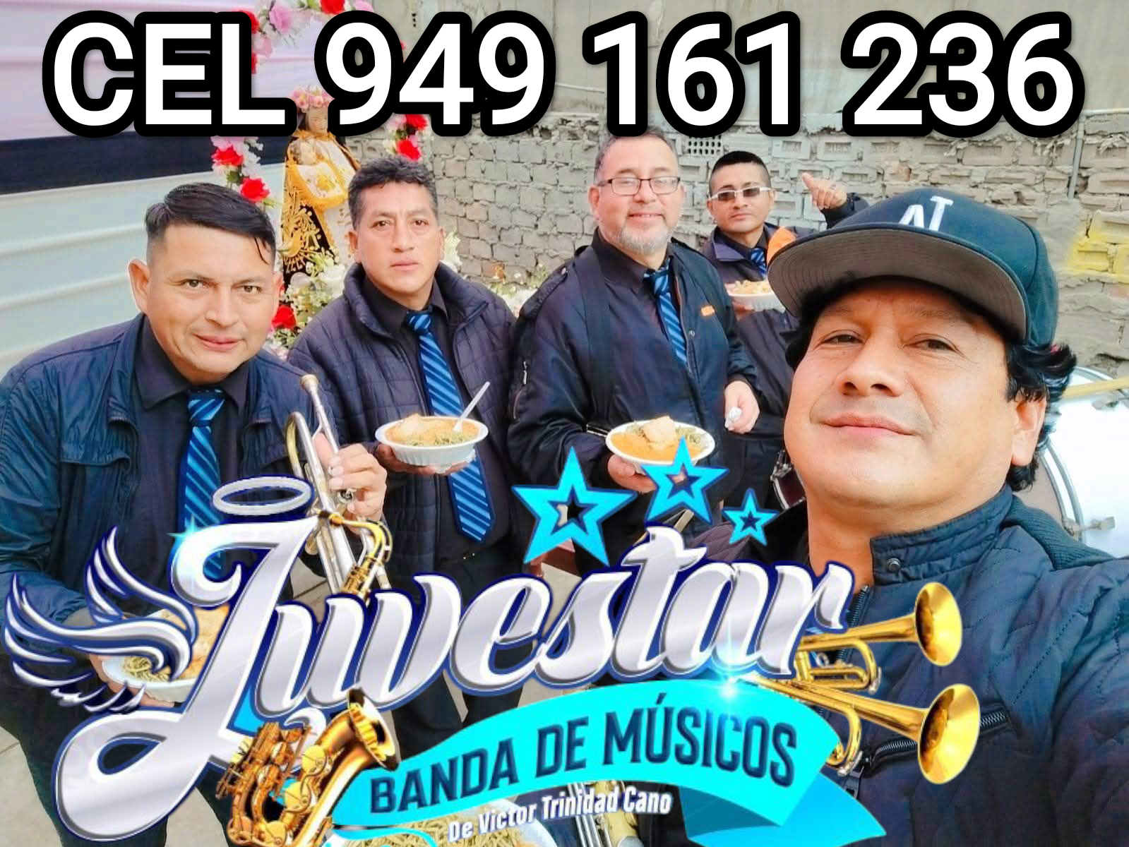 CEL: 949 161 236 Llamadas y Whatsapp
Orquesta digital - DJ - Banda de músicos
🎹❤️🎼🎷 "LA JUVeSTAR" 🎺🎼❤️🎹
SE AMENIZAN CUMPLEAÑOS, MATRIMONIOS, BAUTIZOS, 50 AÑOS, ENTIERRO VELORIO PROCESIONES PASACALLES CAMPAÑA POLÍTICA FIESTAS Y EVENTOS EN TODO LIMA SANTA ANITA SANTA CLARA ATE VITARTE CERES SAN JUAN DE LURIGANCHO EL AGUSTINO VILLA EL SALVADOR VILLA MARIA DEL TRIUNFO SAN JUAN DE MIRAFLORES CHORRILLOS SANTA CLARA PUNTA HERMOSA LURIN PACHACAMAC JOSE GÁLVEZ VIRGEN DE LOURDES NUEVA ESPERANZA MANCHAY HUAYCAN LA MOLINA COMAS INDEPENDENCIA PUENTE PIEDRA VENTANILLA CALLAO BARRIOS ALTOS CERCADO DE LIMA servicio de DJ poner música variada